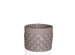 4260220054412 - Korb Cornfloweraccessoires  Grau  Kunststoff  rund  205x16x205 cm  Handmade in Thailand  Ordnen & Aufbewahren Aufbewahrungskörbe