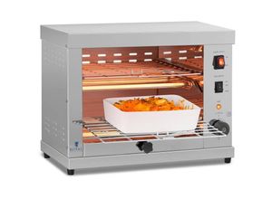 4260223020520 - Royal Catering - Toaster Überbackgerät Toast Salamander Gastro Mit Timer Ofen Quarzröhre 3250W