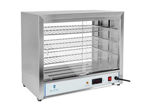 4260223027727 - Royal Catering - Aufsatzvitrine Heiße Theke Warmhaltevitrine Warmhaltetheke Heißtheke 64 cm 1000W