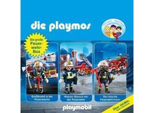 4260229662427 - Die Playmos - Die große Feuerwehr-Box 3 Audio-CD - Simon X Rost David Bredel Florian Fickel (Hörbuch)