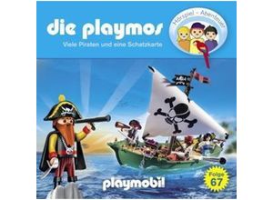 4260229662601 - Die Playmos - 67 - Viele Piraten und eine Schatzkarte - Die Playmos (Hörbuch)