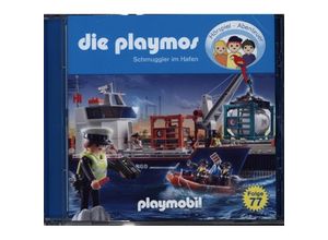 4260229664643 - Die Playmos - 77 - Schmuggler im Hafen - Die Playmos (Hörbuch)