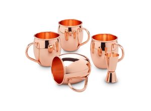 4260238063765 - Echtwerk Moscow Mule Becher Set 5tlg aus Edelstahl