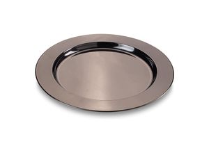 4260238064342 - Platzteller Set 2tlg Edelstahl - schwarz