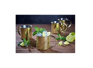 4260238067145 - Moscow Mule Becher Set 4tlg 480 ml gold