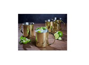 4260238067183 - Moscow Mule Becher Set 2tlg 1000 ml gold