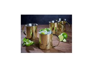 4260238067220 - Moscow Mule Becher Set 4tlg 1000 ml gold