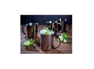 4260238067237 - Moscow Mule Becher Set 4tlg 1000 ml schwarz