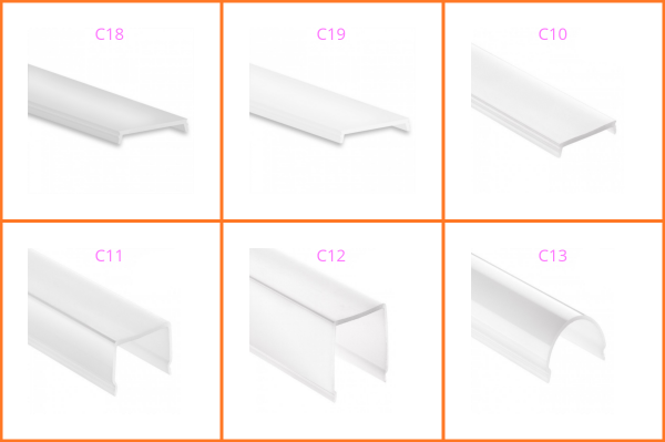 4260238070183 - Kunststoffblende zu LED-Aluprofil YN 4   5   6   7