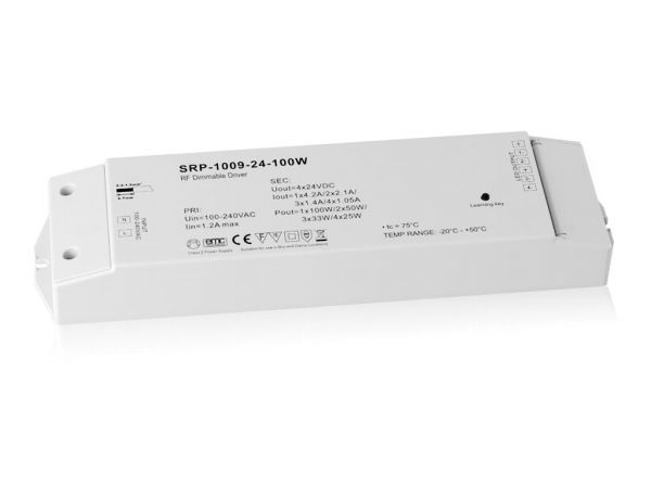 4260238071449 - SRP-1009-24-100 RF Funk Power-Controller 4-Kanal 100W 24V DC