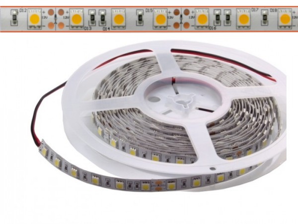 4260238071647 - LED Flex Stripe 5m neutralweiß (3970K) 5050 SMD 60 LEDs m 12V IP65