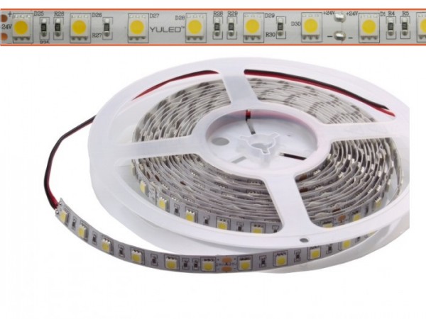 4260238071685 - LED Flex Stripe 5m kaltweiß (6425K) 5050 SMD 60 LEDs m 12V IP65