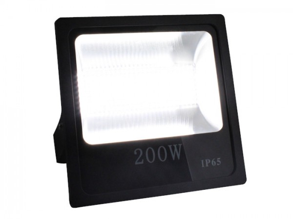 4260238073191 - LED Flutstrahler 200W 120° 110lm w CRI >80 Ra Schwarz IP 65 Outdoor