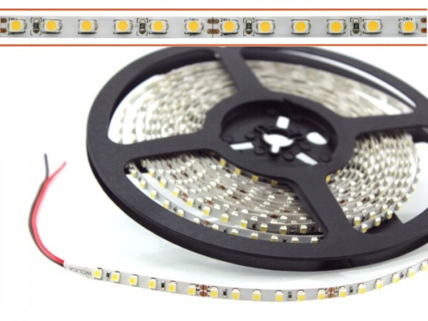 4260238077403 - LED Flex Stripe 5m 3528 SMD 5mm NarrowWIDE 120LEDs m 24V 6775K 825lm m