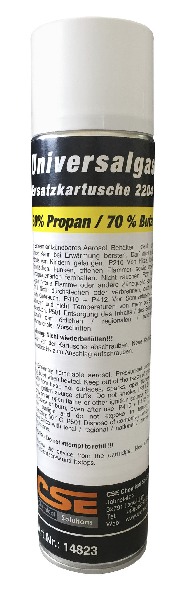 4260240210386 - Gaskartusche für Bioflamme 600 ml