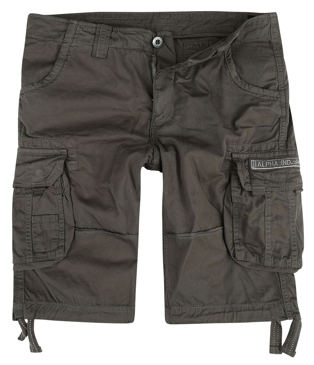 4260241994421 - Alpha Industries Jet Short Short grau in 31