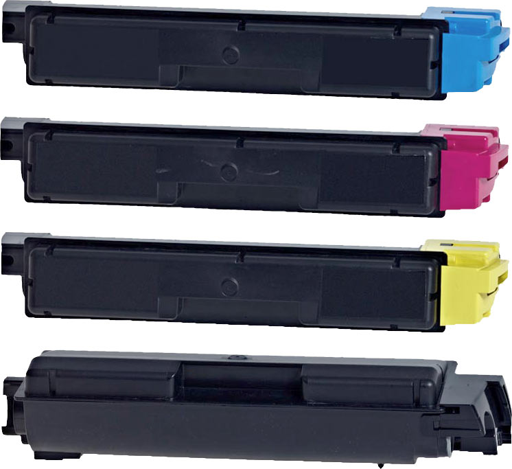 4260244855842 - 4 Toner ersetzt Kyocera TK-580K C M Y  4-farbig