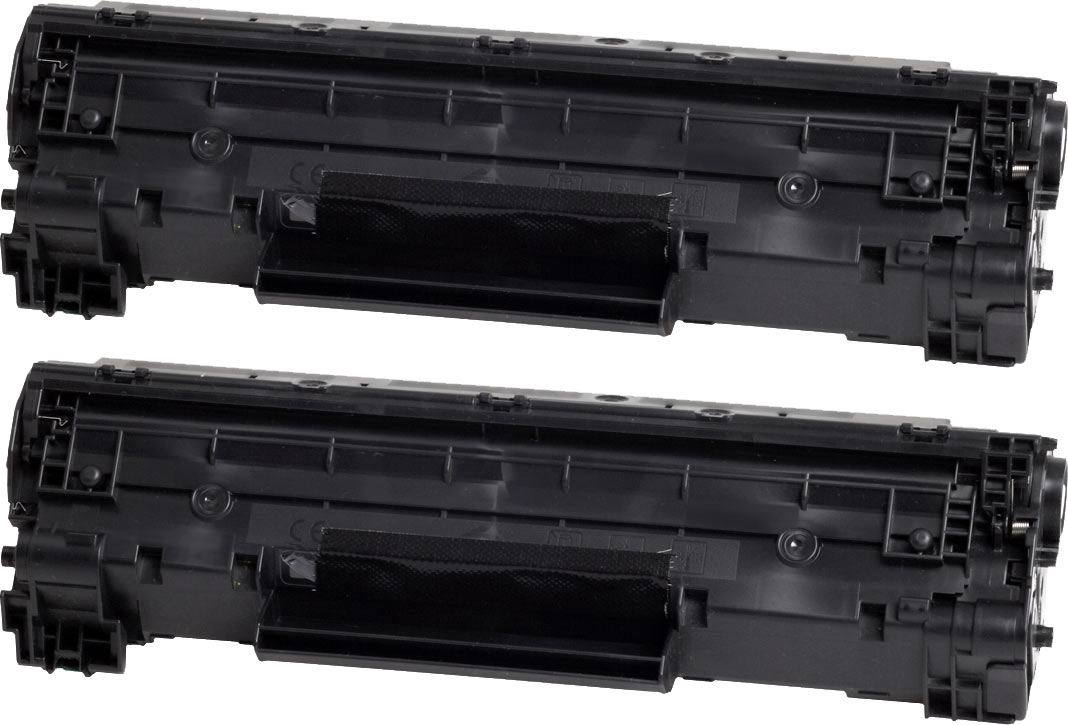 4260244859536 - 2 Toner ersetzt HP CE285AD  85A  schwarz