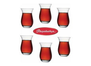 4260245874729 - Grosse Türkische Teegläser Orientalisches Teeglas 6 Stück Galata 42611 - Pasabahce