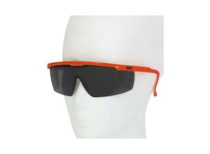 4260249449268 - B507-G Sicherheitsbrille Schutzbrile getöntes Glas mit Logo - Fuxtec