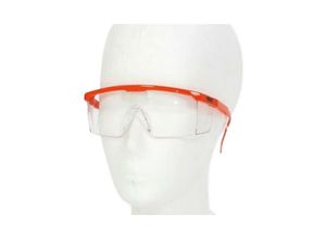 4260249449275 - B507 Sicherheitsbrille Schutzbrille - Klarglas mit Logo - Fuxtec