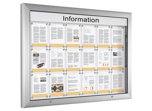 4260256790285 - Schaukasten für Innen- und Außenbereich Querformat für DIN A0 Türöffnung 90° nach oben Rückwandfarbe Reinweiß 4260256790285 - Schaukasten für Innen- und Außenbereich Querformat für DIN A0 Türöffnung 90° nach oben Rückwandfarbe Reinweiß