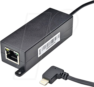 4260258610260 - SDOCK CHARGE26L - Netzteil PoE-Adapter Strom+Daten Lightning