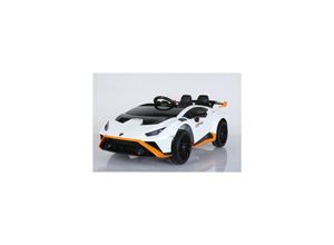 4260259875200 - ES-Toys Kinder Elektroauto Lamborghini Huracan STO EVA-Reifen Bluetooth MP3 USB weiss 4260259875200 - ES-Toys Kinder Elektroauto Lamborghini Huracan STO EVA-Reifen Bluetooth MP3 USB weiss