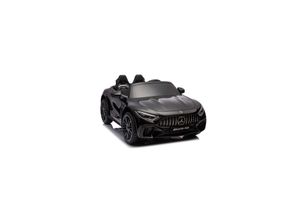 4260259877389 - ES-Toys Elektro Kinderauto Mercedes SL63 AMG EVA-Reifen Stoßdämpfer lizenziert schwarz