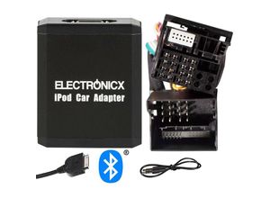 4260263125407 - Electronicx - Adapter Bluetooth iPhone iPad iPod aux Ford 12 + 40 Pin