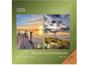 4260264510820 - Wellness & Entspannung (1 & 2)-Gemafrei (2 Cds) - Ronny Matthes Meditationsmusik Matthesmusic (CD)