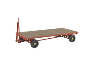 4260267060216 - Schlepperanhänger 4-Rad-Achsschenkel-Lenkung Tragfähigkeit 2 t Ladefläche 30 x 15 m Vollgummireifen kaiserkraft