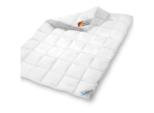 4260271419819 - Etérea - Microfaser Steppdecke Frieda Warm Made in Germany 155x220 cm - Weiß