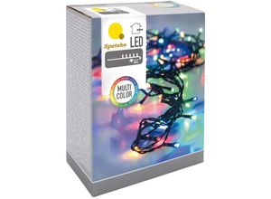 4260273051796 - Spetebo - led Weihnachts Lichterkette bunt - 120 led   12 m - Deko Beleuchtung für Außen