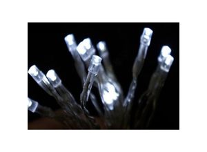 4260273055541 - LED Außen Lichterkette kalt weiß - 145 m   192 LED - Garten Weihnachten Winter Deko Beleuchtung Timer Batterie