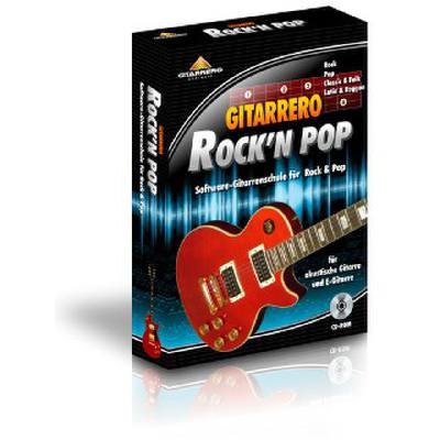 4260273950068 - Gitarrero Rock n Pop | Software Gitarrenschule für Rock + Pop