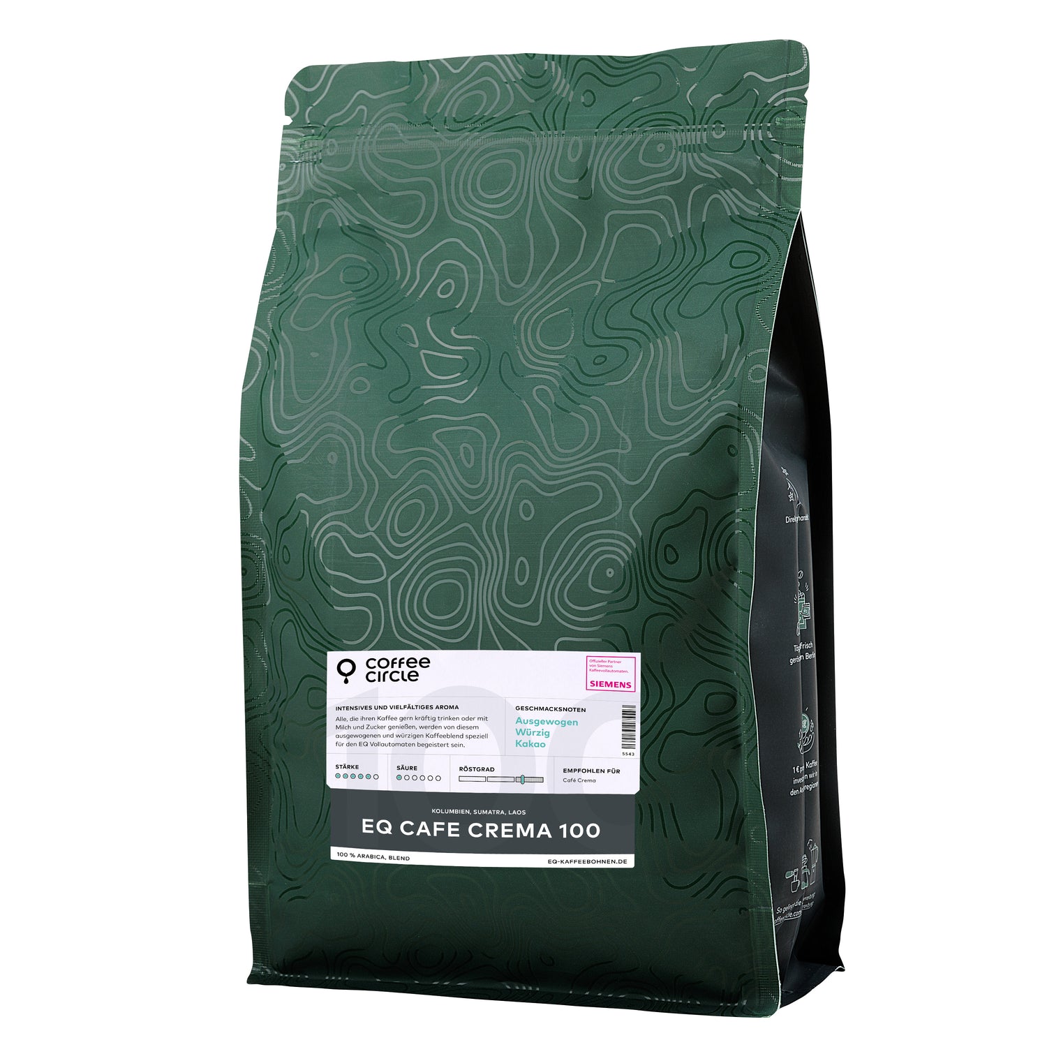 4260275183846 - EQ CAFE CREMA 100 1 kg ganze Bohne 1 kg ganze Bohne