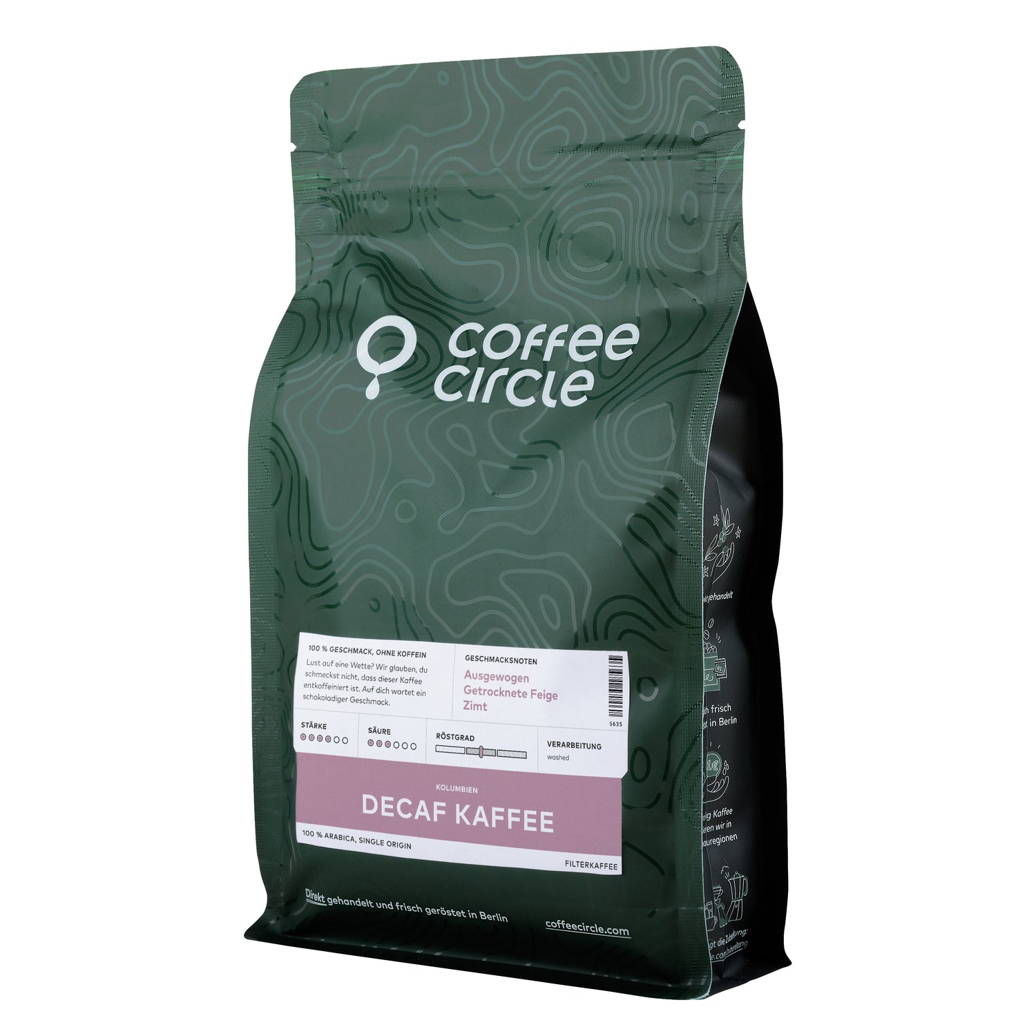 4260275185635 - Decaf Kaffee 250 g ganze Bohne 250 g ganze Bohne 4260275185635 - Decaf Kaffee 250 g ganze Bohne 250 g ganze Bohne