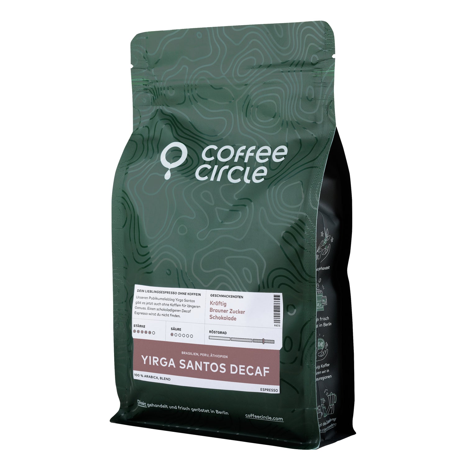 4260275186632 - Espresso Yirga Santos Decaf 250 g gemahlen 250 g gemahlen 4260275186632 - Espresso Yirga Santos Decaf 250 g gemahlen 250 g gemahlen