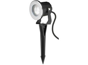 4260277680626 - Erdspießstrahler A-344032 382lm Aluguss IP65 schwarz - grey