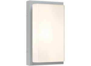 4260277682354 - LED Wandleuchte in Hellgrau und Weiß 12W 1200lm IP44 mit - grey