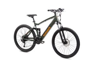 4260282070504 - Commander Fully E Bike Mountainbike 175 - 190 cm Damen Herren 275 Zoll Pedelec bis 150 km Elektrofahrrad 27 Gänge