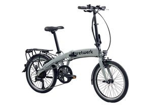 4260282070528 - Akimbo E Bike 20 Zoll Klapprad Elektrofahrrad 360Wh 155 - 190 cm