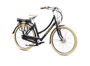 4260282070542 - Aurora E Bike Damen 28 Zoll Elektrofahrrad 165 - 185 cm retro Hollandrad E Damenfahrrad