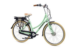 4260282070566 - Aurora E Bike Damen 28 Zoll Elektrofahrrad 165 - 185 cm retro Hollandrad E Damenfahrrad