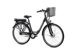 4260282070986 - Cloud Pro E Bike Damen 28 Zoll Elektrofahrrad 155 - 175 cm retro Damenfahrrad mit Nabenschaltung