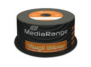 4260283111435 - CD-R Spindel MediaRange Vinyl-Optik Spindel mit 50 Stück