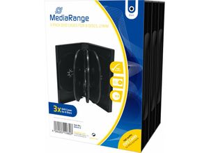 4260283116607 - 3-Pack DVD Cases for 8 Discs Black (BOX35-8)