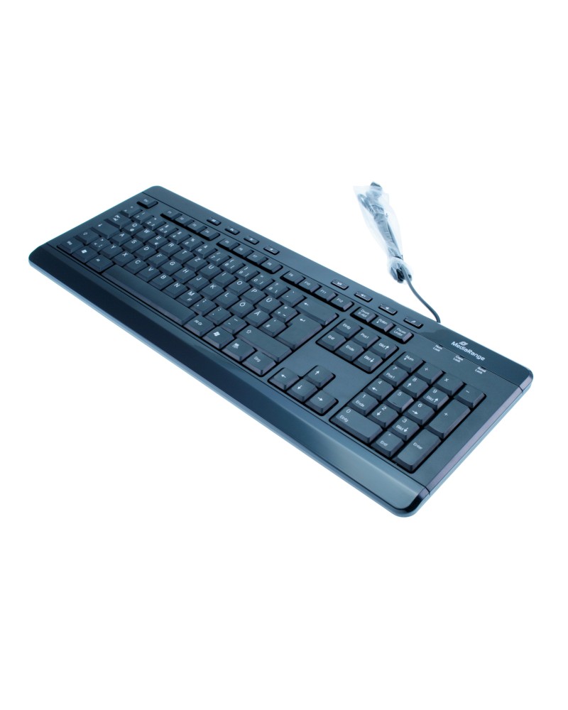 4260283117772 - MROS102 Media Range Tastatur Multimedia Keyboard black 8 Sondertasten MROS102 4260283117772