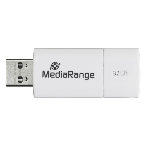 4260283118212 - Media Range USB-Stick 32GB USB 20 Slider green MR973